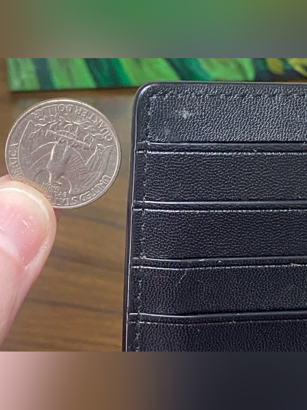 Kate Spade Saffiano Leather Black Wallet - Picture 7 of 10
